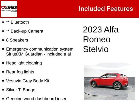 Used 2023 Alfa Romeo Stelvio Ti image 3