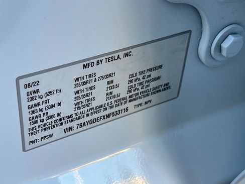 Used 2022 Tesla Model Y Performance AWD/4WD image 27