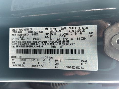 Used 2021 Ford Bronco First Edition AWD/4WD image 35