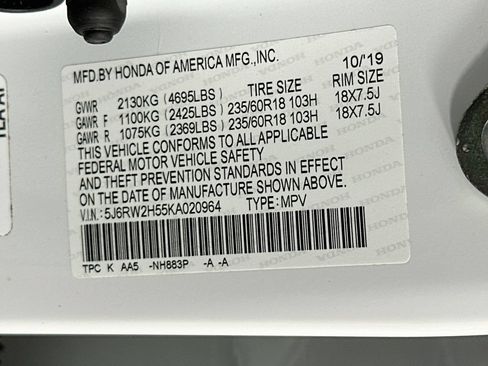 Used 2019 Honda CR-V EX image 33