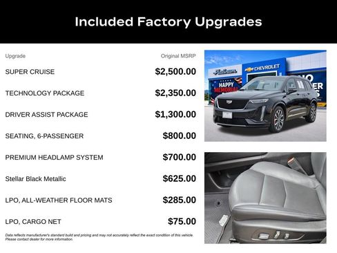 Certified 2023 Cadillac XT6 Sport w/ Technology Package AWD/4WD image 26