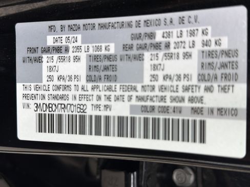 Used 2024 MAZDA CX-30 AWD 2.5 S w/ Preferred Package image 13