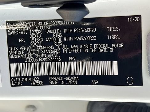 Used 2021 Toyota 4Runner Nightshade RWD image 26