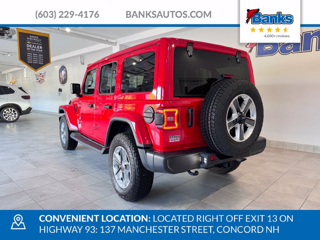 Used 2020 Jeep Wrangler Unlimited Sahara AWD/4WD image 6