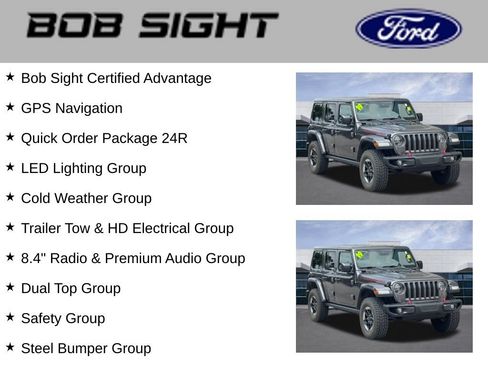 Used 2019 Jeep Wrangler Unlimited Rubicon w/ Dual Top Group AWD/4WD image 3