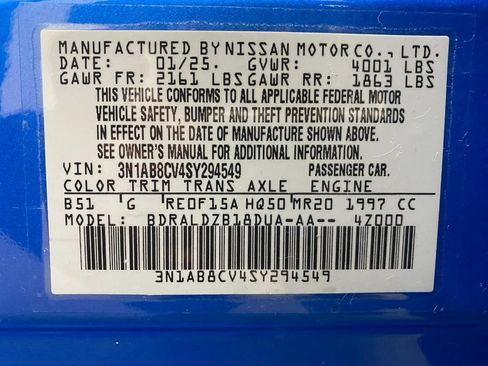 Certified 2025 Nissan Sentra SV FWD image 30