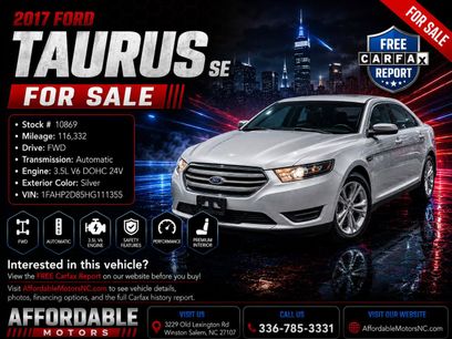 Used 2017 Ford Taurus SE