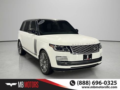 Used 2018 Land Rover Range Rover Long Wheelbase Supercharged AWD/4WD image 3