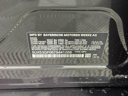 Used 2026 BMW X3 xDrive30i w/ M Sport Package AWD/4WD image 27
