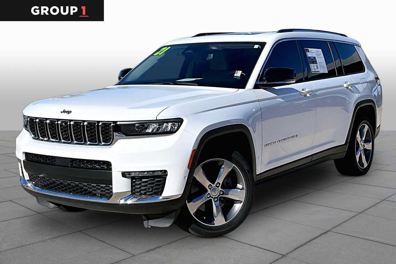 Used 2021 Jeep Grand Cherokee L Limited w/ Luxury Tech Group II AWD/4WD image 1