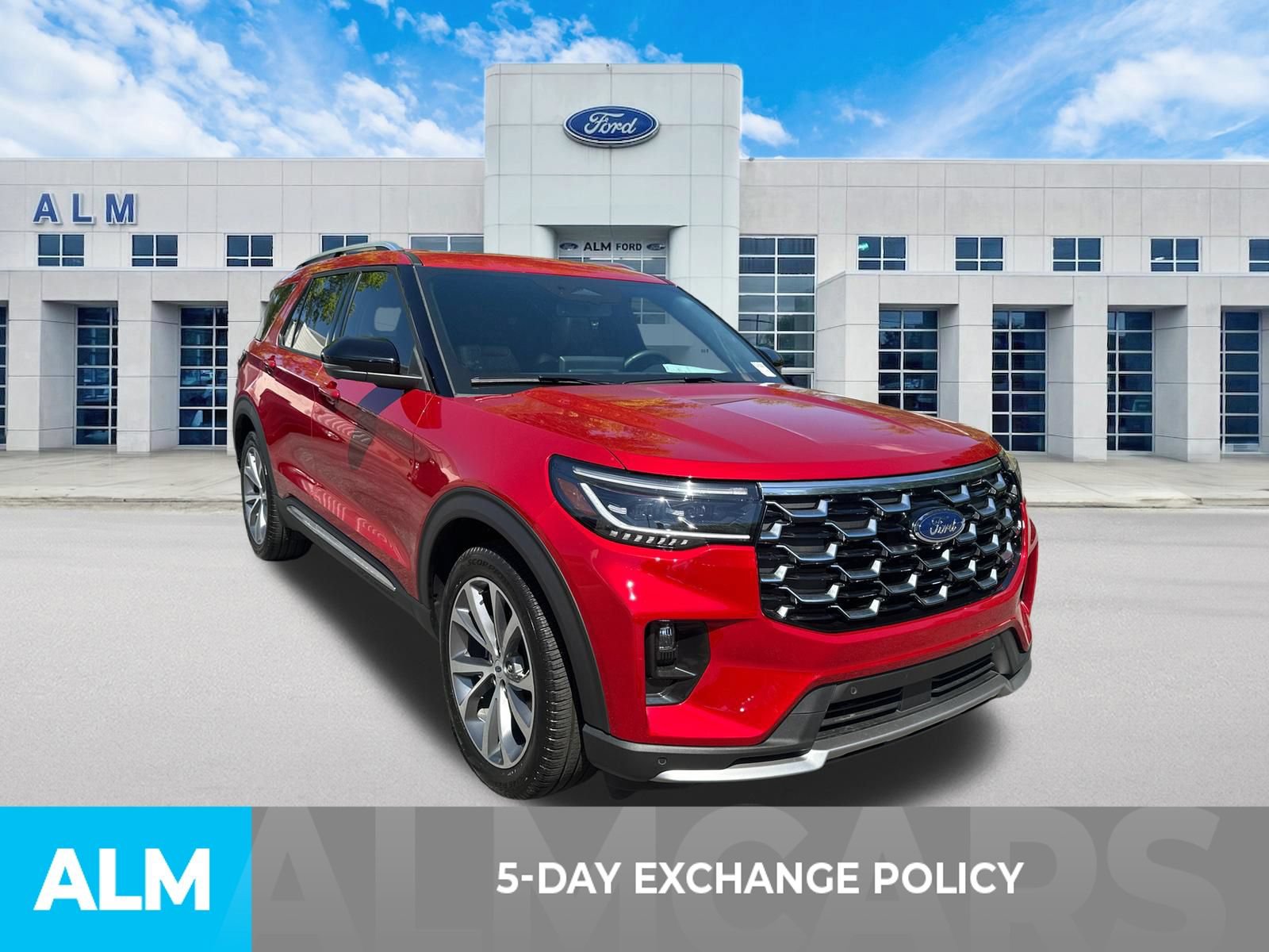 Used 2025 Ford Explorer Platinum w/ Ultimate Package RWD image 3