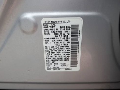 Used 2017 Nissan Rogue SL FWD image 31