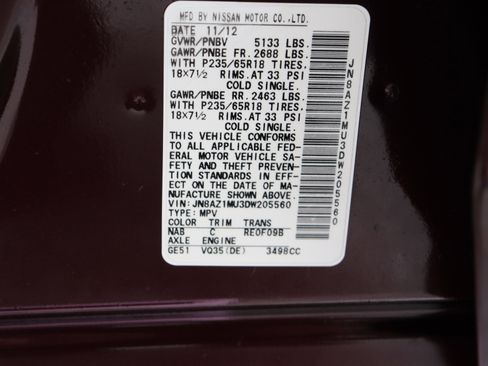 Used 2013 Nissan Murano SL image 42