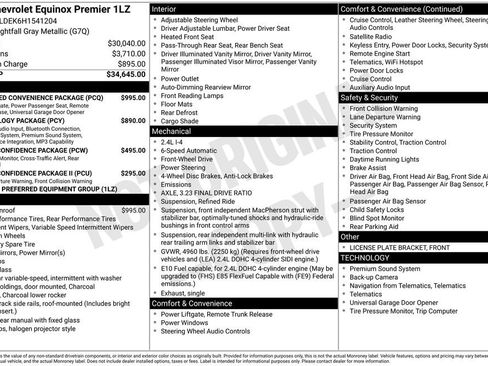 Used 2017 Chevrolet Equinox Premier w/ Enhanced Convenience Package FWD image 42
