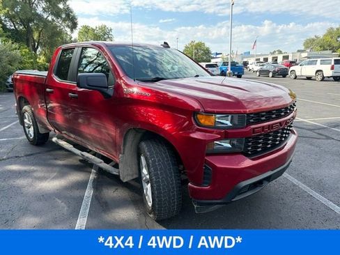 Used 2021 Chevrolet Silverado 1500 Custom w/ LPO, Dark Essentials Package AWD/4WD image 2