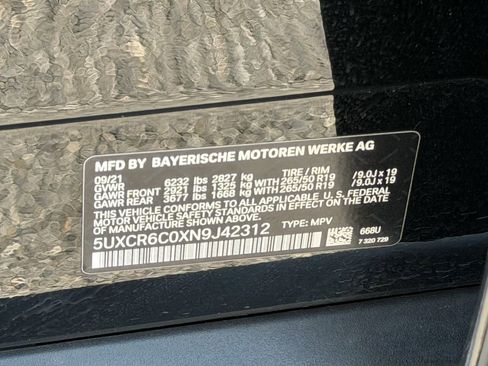Used 2022 BMW X5 xDrive40i AWD/4WD image 9