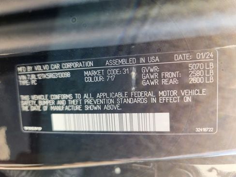 Certified 2024 Volvo S60 B5 Core w/ Climate Package AWD/4WD image 27