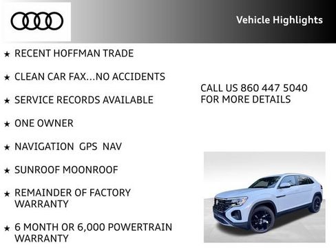 Used 2026 Volkswagen Atlas Cross Sport SE AWD/4WD image 7