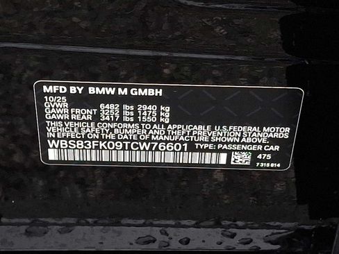 Used 2026 BMW M5 w/ Carbon Package AWD/4WD image 25