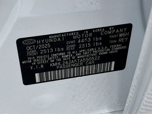 New 2026 Hyundai Sonata SE image 25