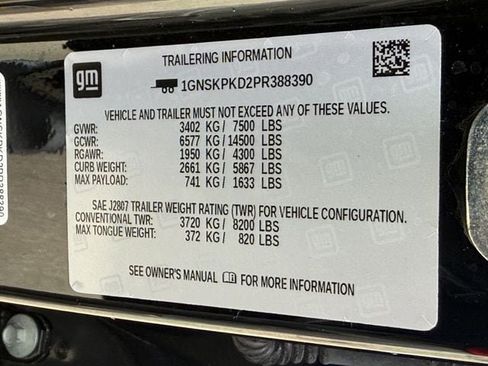 Used 2023 Chevrolet Tahoe Z71 w/ Z71 Off-Road Package AWD/4WD image 29
