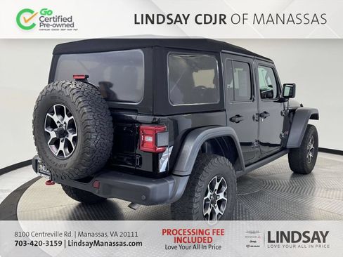 Certified 2020 Jeep Wrangler Unlimited Rubicon AWD/4WD image 9
