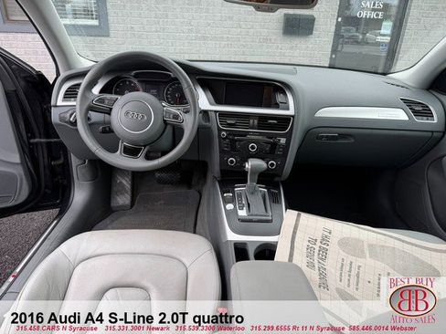 Used 2016 Audi A4 2.0T Premium Plus w/ Premium Plus Package AWD/4WD image 13
