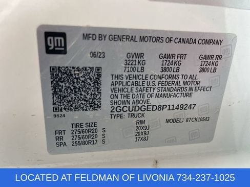 Used 2023 Chevrolet Silverado 1500 LTZ w/ LTZ Premium Package image 35