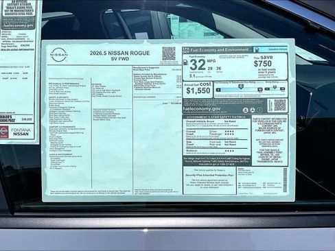 New 2026 Nissan Rogue SV FWD image 12
