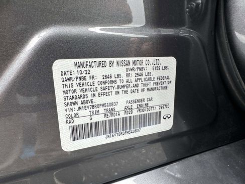 Used 2023 INFINITI Q50 Luxe w/ Cargo Package image 19