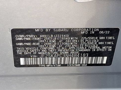 Used 2022 Subaru Forester Limited AWD/4WD image 28