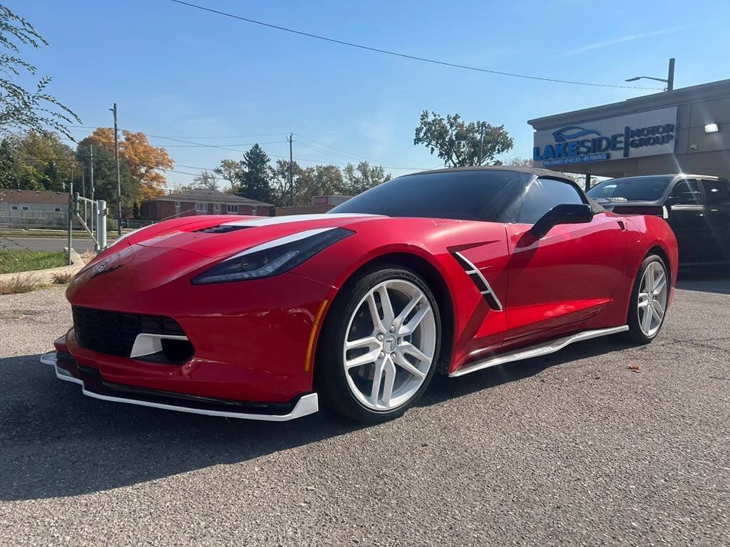 Used 2014 Chevrolet Corvette Stingray Convertible w/ 3LT Preferred Equipment Group RWD image 1