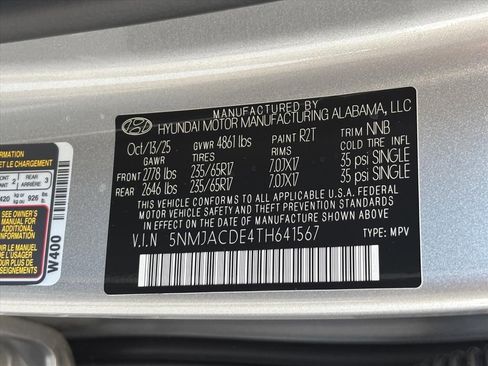 New 2026 Hyundai Tucson SE AWD/4WD image 30