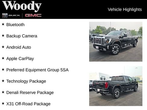 Certified 2025 GMC Sierra 2500 Denali w/ Denali Reserve Package AWD/4WD image 3