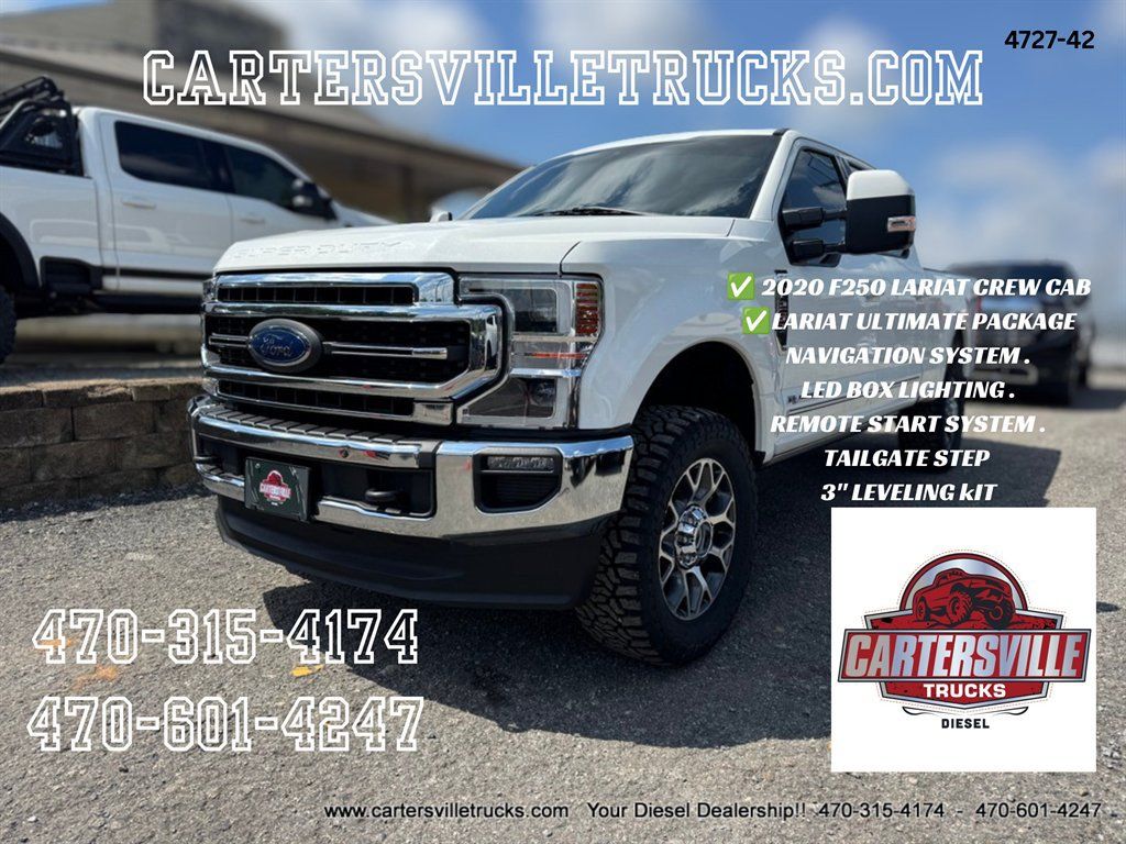 Used 2020 Ford F250 Lariat w/ Lariat Ultimate Package AWD/4WD image 1