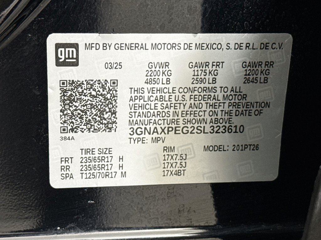 Used 2025 Chevrolet Equinox LT AWD/4WD image 30