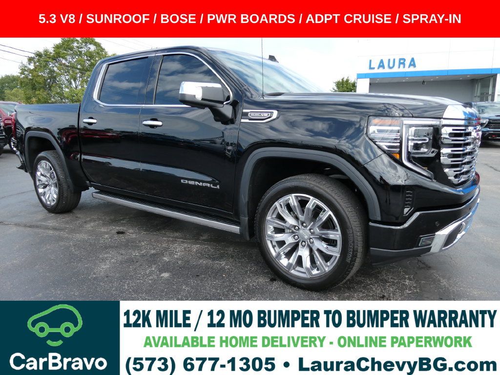 Certified 2024 GMC Sierra 1500 Denali w/ Denali Reserve Package AWD/4WD image 1