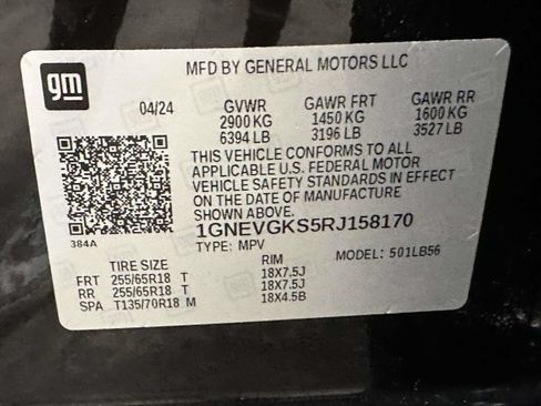 Used 2024 Chevrolet Traverse LT w/ Enhanced Driving Package AWD/4WD image 34