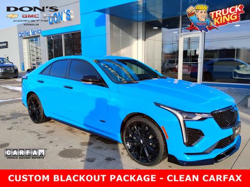 Used 2022 Cadillac CT4 V image 1