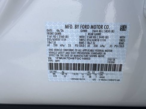 New 2026 Ford Explorer Active w/ Active Comfort Package RWD image 29