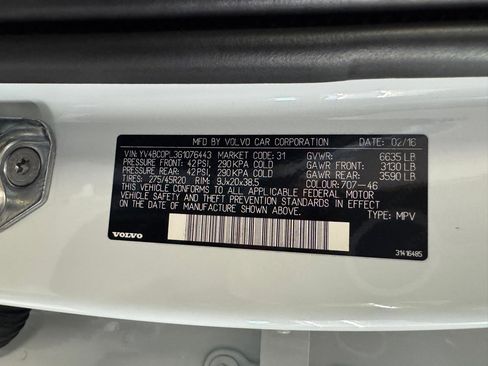 Used 2016 Volvo XC90 T8 Inscription w/ Vision Package image 34