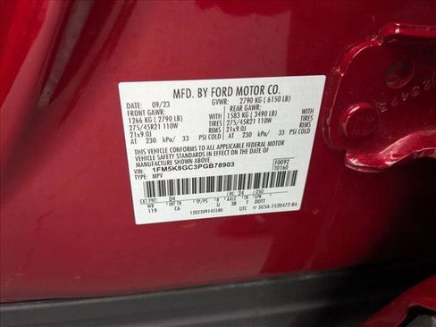 Used 2023 Ford Explorer ST w/ Equipment Group 401A AWD/4WD image 23