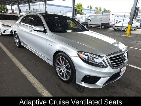 Used 2015 Mercedes-Benz S 63 AMG 4MATIC Sedan w/ Driver Assistance Package image 1