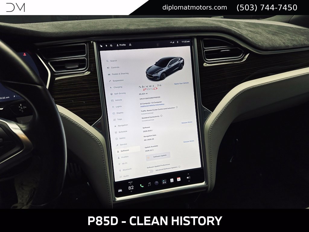 Used 2014 Tesla Model S P85D AWD/4WD image 30