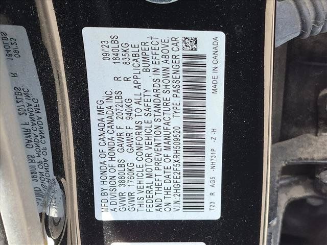 Used 2024 Honda Civic Sport image 21