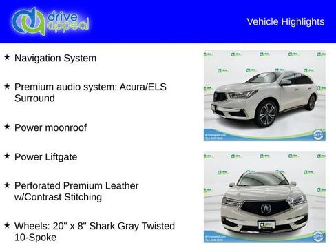Used 2020 Acura MDX SH-AWD w/ Technology Package image 12