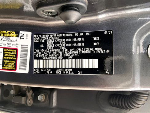 Used 2021 Toyota Highlander XLE FWD image 35