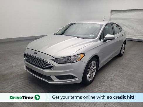 Used 2018 Ford Fusion SE w/ Fusion SE Technology Package FWD image 1