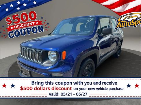 Used 2021 Jeep Renegade Sport FWD image 1