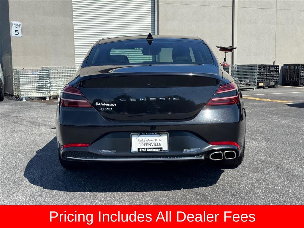 Used 2022 Genesis G70 2.0T RWD image 4